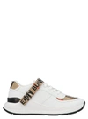 BURBERRY BURBERRY LOGO STRAP SNEAKERS