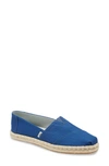 Toms Alpargata Slip-on In Indigo Denim Fabric