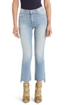 MOTHER THE INSIDER CROP STEP FRAY JEANS,1157-470