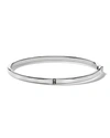 IPPOLITA SMALL STARDUST 5-SECTION HINGED BANGLE IN STERLING SILVER WITH DIAMONDS,PROD229860246