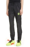 OFF-WHITE RIVER TRAIL NYLON TRACK PANTS,OMCA123S20A230201000