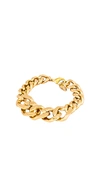 Ettika Big And Bold Chain Link Women's Bracelet In Gold
