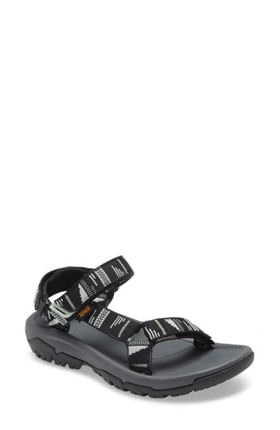 Teva Hurricane Xlt 2 Sandal In Black Fabric