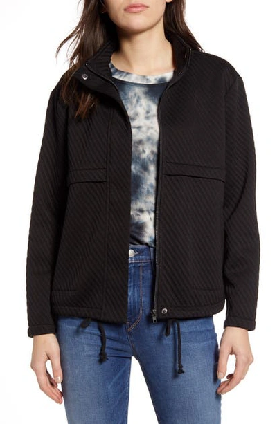 Bb Dakota Day By Day Knit Jacket In Black