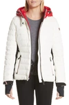 MONCLER BRUCHE FRENCH FLAG DOWN HOODED PUFFER COAT,D209845342855399D