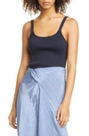 VINCE RIBBED CAMISOLE,V647683483