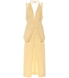 JACQUEMUS LA dressing gown ASCEA MIDI DRESS,P00448119