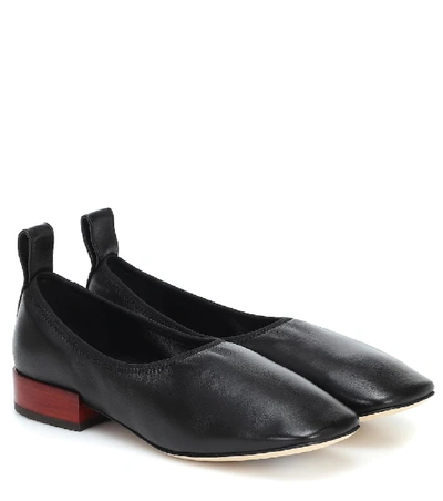 Loewe Black And Grey Flats