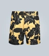 JACQUEMUS LE SHORT TENNIS FLORAL SHORTS,P00455152