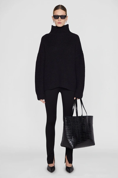 ANINE BING ANINE BING SYDNEY SWEATER IN BLACK,A-09-0102-000-L