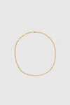 Anine Bing Beaded Necklace In Gold In 14k Yellow Gold