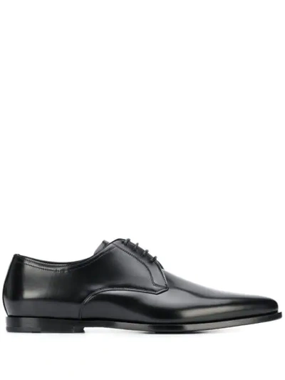 Dolce & Gabbana Lace-up Derby Shoes In Black