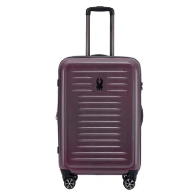 24660 Rails 25 Inch Expandable Hardside Upright Suitcase In Purple