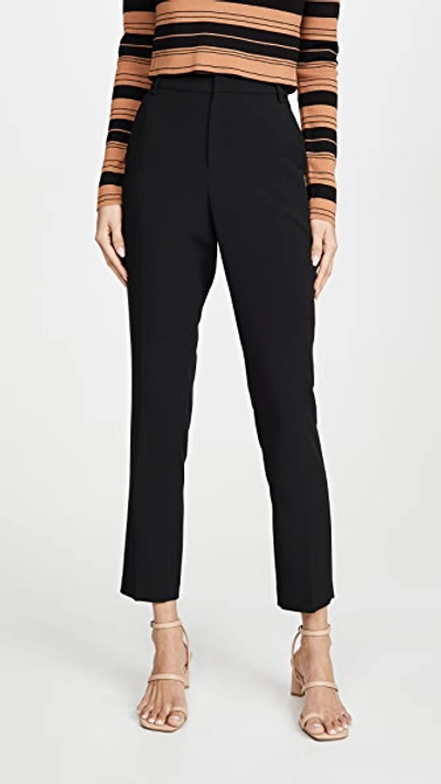 L Agence Eleanor Full Length Pants In Black