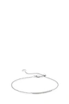 Monica Vinader Skinny Short Bar Diamond Bracelet