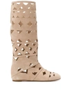 CASADEI CUT-OUT SUMMER BOOTS