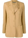 ALBERTA FERRETTI OVERSIZED PINCED BLAZER