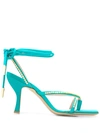 GIA COUTURE HAYLEY OPEN-TOE SANDALS
