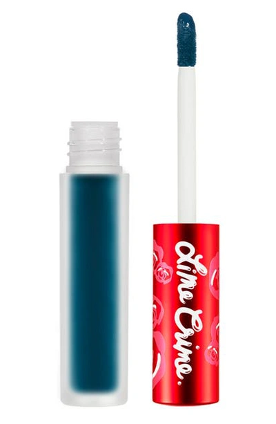 Lime Crime Velvetines Matte Liquid Lipstick In Peacock