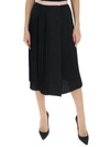 GUCCI GUCCI CONTRASTING TRIM PLEATED SKIRT