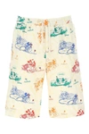 GUCCI GUCCI X DISNEY MICKEY AND MINNIE MOUSE PRINT SHORTS