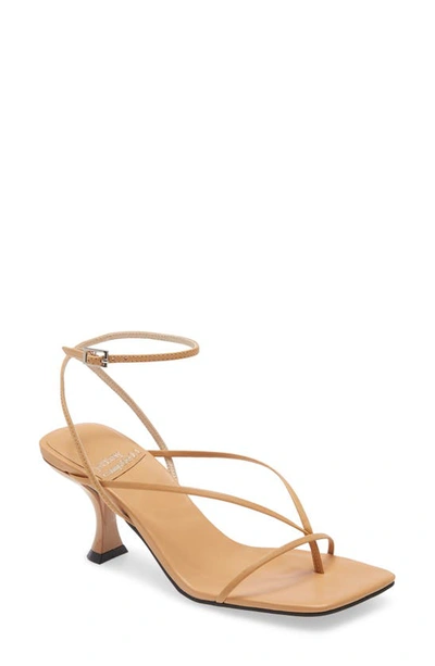 Jeffrey Campbell Fluxx Sandals In Nude