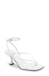 Jeffrey Campbell Women's Strappy High-heel Sandals In Silver Glitter