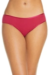 HANRO SEAMLESS COTTON HIGH CUT BRIEFS,71626