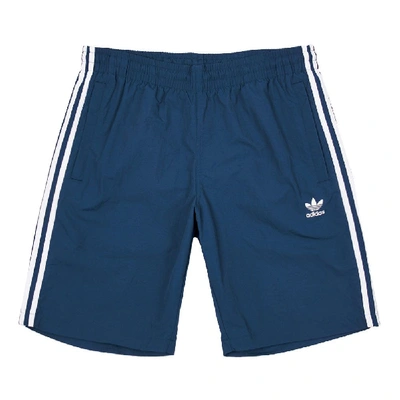 Adidas Originals Adicolor Classics Short-length Swim Shorts In Blue
