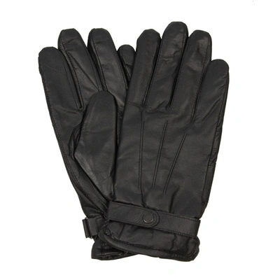 Barbour Gloves In Black