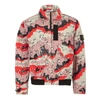 Stone Island 445e3 3c + Pu Desert Camouflage Jacket In Pink