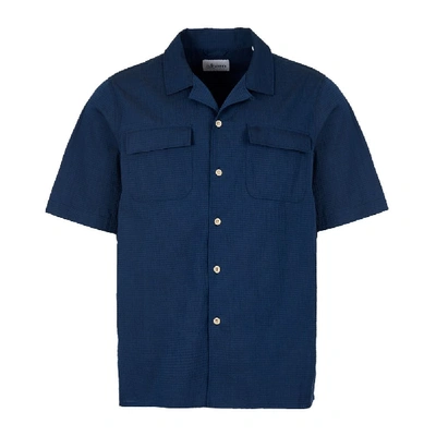 Albam Short Sleeve Shirt – Navy