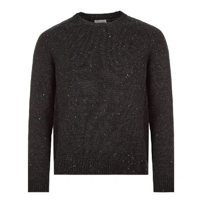 Norse Projects Knitted Sweatshirt Viggo - Charcoal In Grey