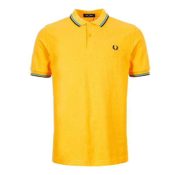 yellow fred perry top