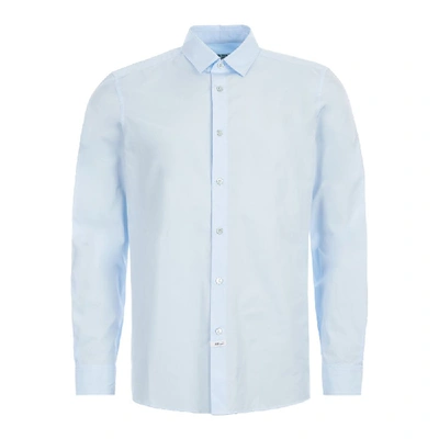 Kenzo Mens Light Blue Cotton Shirt