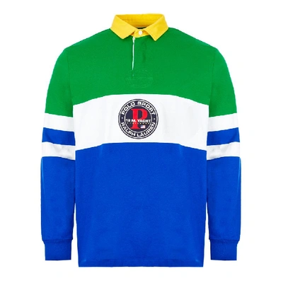 Ralph Lauren Classic Fit Rugby Shirt In Green