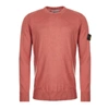 Stone Island Knitted Jumper In Pink
