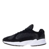 Adidas Originals Yung Core Black Nabuck Sneakers In Black