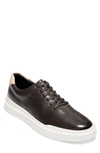 Cole Haan Grandpro Rally Sneaker In Dark Brown Handstain