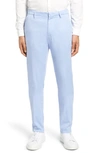 Zachary Prell Aster Straight Leg Pants In Pale Blue