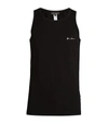 VERSACE SIGNATURE LOGO VEST,15156086