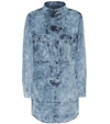 Isabel Marant Étoile Isabel Marant Etoile Blue Denim Inaroa Shirt Dress