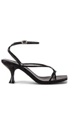 Jeffrey Campbell Fluxx-j Embellished Strappy Sandal In Black