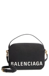 BALENCIAGA VILLE CALFSKIN CAMERA BAG,6086651IZ1M