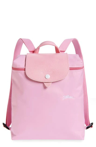 Longchamp Le Pliage Club Backpack In Pink