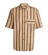 SONG FOR THE MUTE STRIPE MILITARY SHIRT,15215565