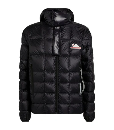 Off-white Equipment Patch Puffer Jacket In Black