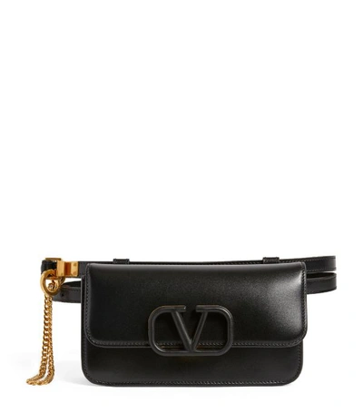 Valentino Garavani Garavani Leather Vsling Belt Bag