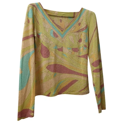 Pre-owned Emilio Pucci Tunic In Multicolour