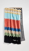 MISSONI WOLF BEACH TOWEL